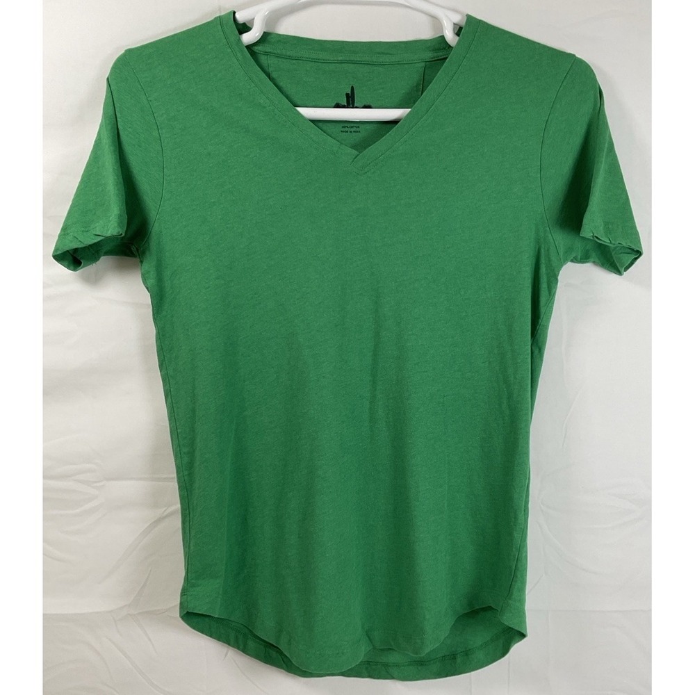 NWOT Women's Johnnie-O Merediths Short Sleeve‎ 100% Cotton T-Shirt Green - Small